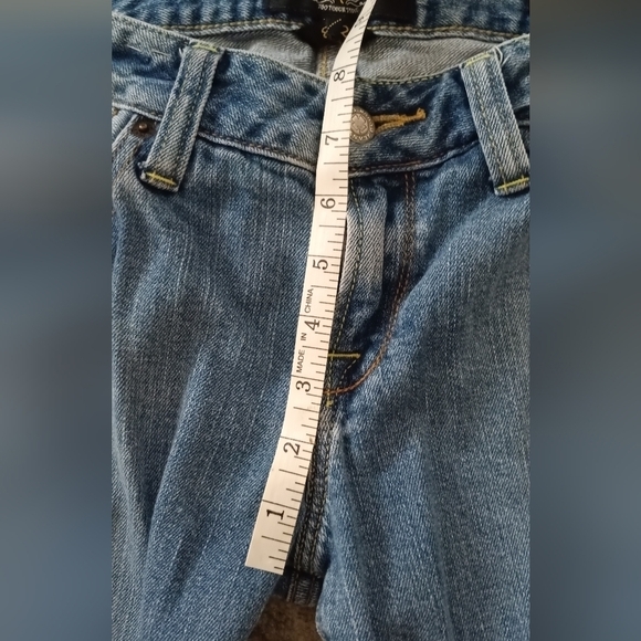 Lucky Brand Women's 8 / 29 (30x30) Lola Boot Cut Low Rise Blue Jeans Denim - Picture 12 of 13